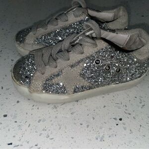 Toddler size 17 Golden Goose.